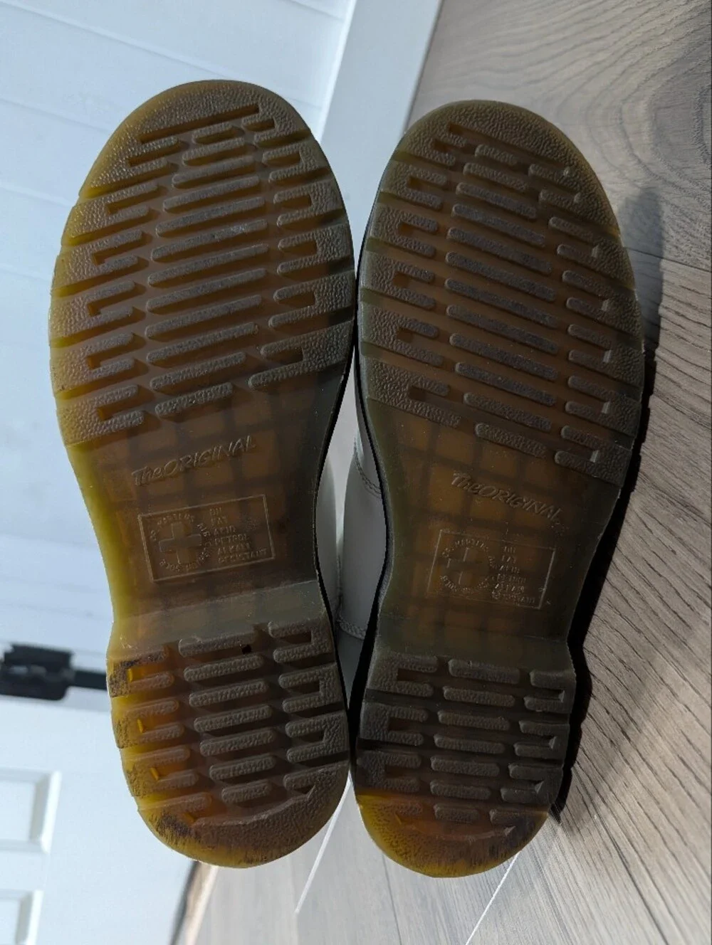 Dr. Martens Yellow Stitch Smooth Leather Chelsea Boots